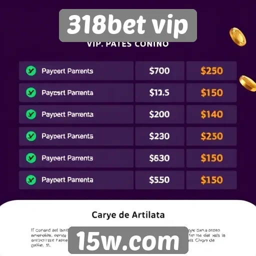 Opções de pagamento oferecidas pelo 318bet vip